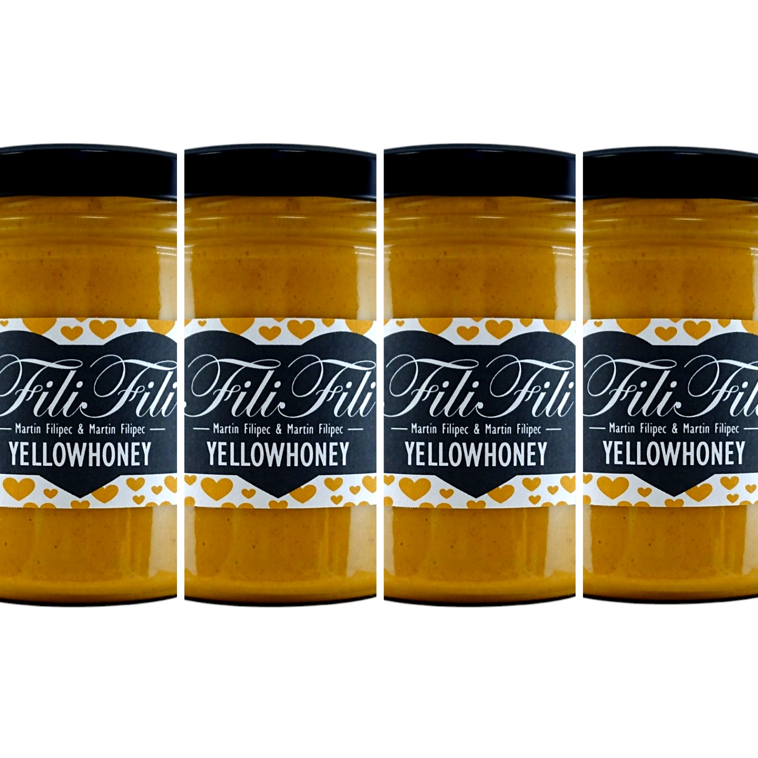set filifili čtyři YELLOWHONEY 1332g